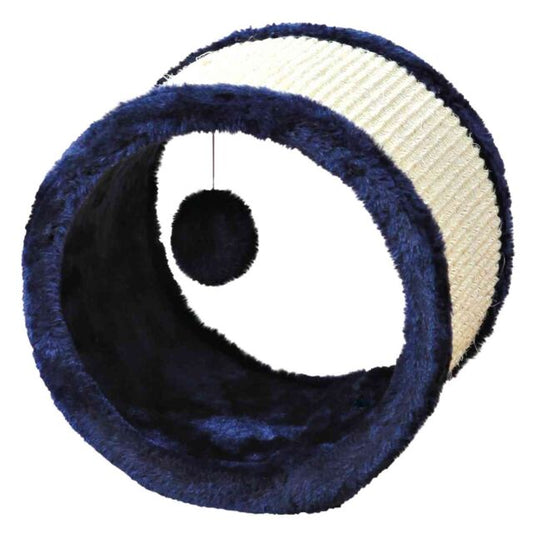 Trixie Sisal Grebalica Tunel za Mačke 23x20cm – Pliš i Sisal - petcorner